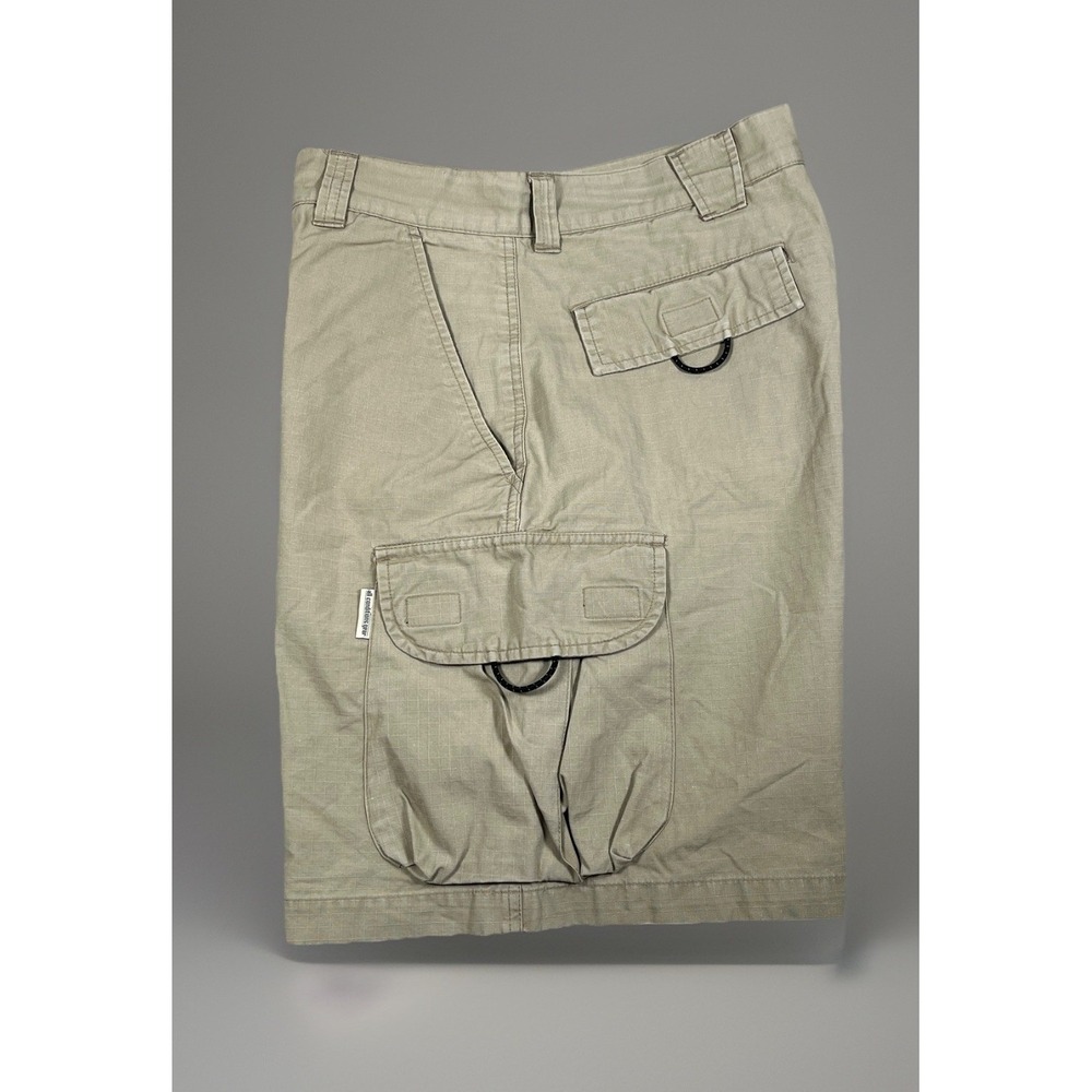Vintage Nike ACG Y2K Travis Cargo Shorts Men 32 Ripstop Branded Button Fly *EUC